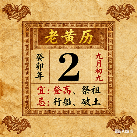 2025年11月04日老黄历_财神方位_今日卦象